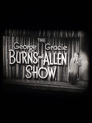 #ad 16mm George Burns Gracie Allen Show quot;Gracie Gives A Swamp Partyquot; Film Reel C $199.97