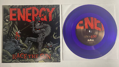 Energy Race The Sun 7” PURPLE Vinyl Bridge 9 AFI American Nightmare Punk $24.99