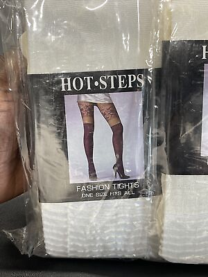 Women#x27;s Designer One Size Fits Most Ribbed Sheer Tights $6.00