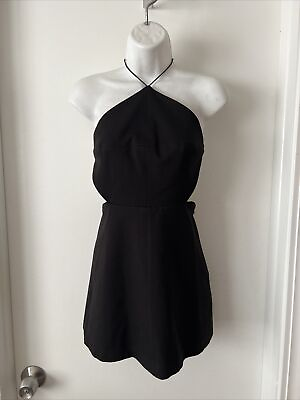 #ad Silence amp; Noise Open Back Little Black Dress XS NWTS $89 Prom Gala Cocktail ￼ $13.35