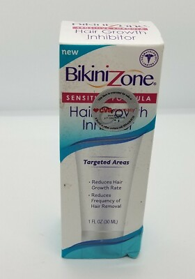 #ad Bikini Zone Hair Growth Inhibitor Sensitive Formula 1 Fl Oz Targeted Areas $8.80