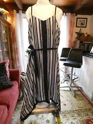 NEW Lane Bryant Plus Size Striped Maxi Dress 18 20 1X Super cute Sleeveless. $39.99