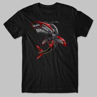 #ad Harley Davidson Road Glide Motorcycle T Shirt for Bikers HD Shark Tee Shirt $6.99