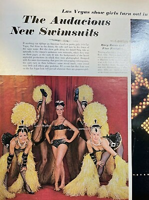 #ad 1965 Swimsuits Swimsuit Models illustrated $19.99