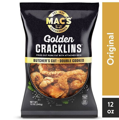 #ad #ad Macs Golden Cracklins 12 Oz Party Size $10.50