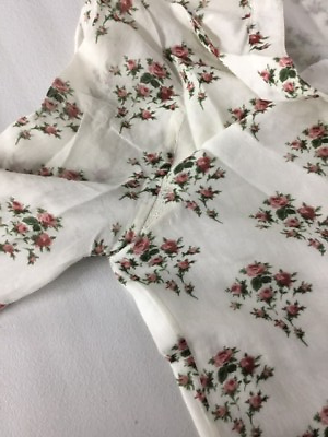 #ad Brock Collection Floral Maxi Dress Size 4 Print Cotton Blend Long Sleeve Shirt $150.27