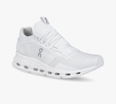 On Cloudnova All White Women’s Sneakers Running Shoes Size 11 $139.99
