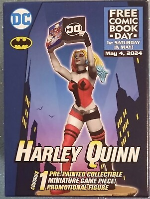 #ad FCBD HARLEY QUINN HEROCLIX EXCLUSIVE FIGURE WIZKIDS FREE COMIC BOOK DAY $11.25