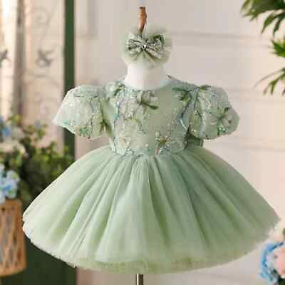 #ad Children#x27;s Sequin Evening Dresses Wedding Birthday Party Girl Dresses Vestidos $87.73