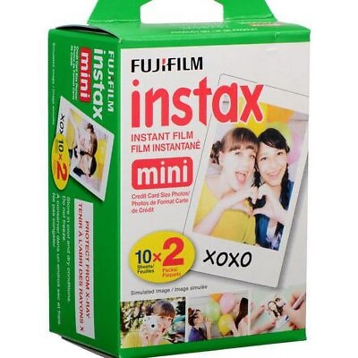 #ad Fujifilm Instax Mini Film 3 Twin Packs 60 Total Pictures $34.96