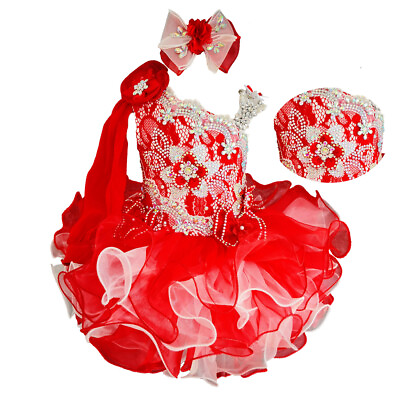 #ad Jenniferwu Tulle Tutu Dress Princess Wedding Birthday Party Dresses for Girls $108.90