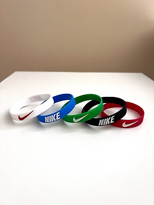 #ad 5 Pack of Nike Silicone Wristband Bracelets $9.99