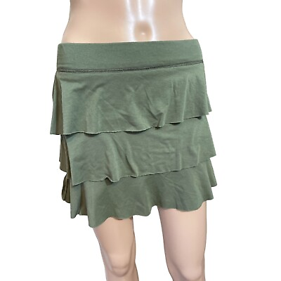 #ad Green Mini Skirt Size S $12.00