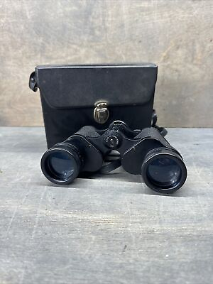 #ad #ad Vintage Sears Wide Angle Binoculars Model 445 25110 In Case 7x35 mm $24.99