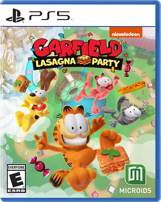 Garfield Lasagna Party for PlayStation 5 New Video Game Playstation 5 $39.99
