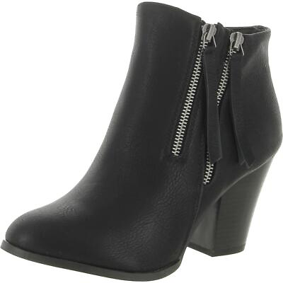 #ad #ad Journee Collection Womens Faux Suede Almond Toe Ankle Booties Heels BHFO 9987 $54.99
