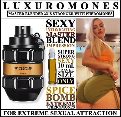 #ad SpiceBomb Extreme Made Stronger With Pheromones For Super Hot Sexual Attraction $29.97