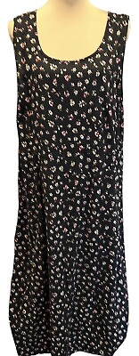 #ad #ad Chaps Women#x27;s Plus Size Sleeveless Floral Maxi Dress Black Size 3X. Summer Dress $35.00