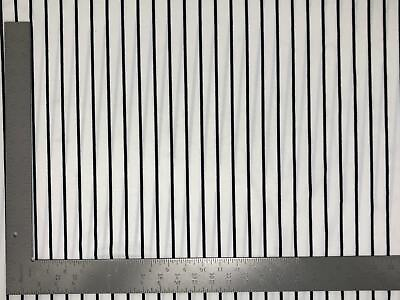 #ad Techno Crepe Knit Vertical Summer Stripe Print Fabric $6.55