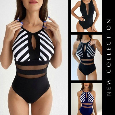 #ad On sale Women One Piece Swimsuit Swimwear Beachwear Bathing suit $17.50