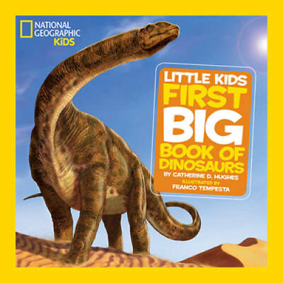 National Geographic Little Kids First Big Book of Dinosaurs National Geo GOOD $3.80