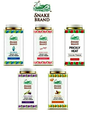 #ad Heat Prickly Brand Snake Powder Cooling Body Summer Skin Original Classic 140g. $16.50