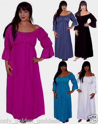 maxi dress sexy stretched flattering L XL 1X 2X ONE SIZE pick color $51.00