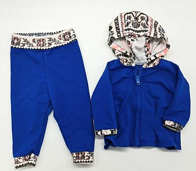 #ad Great Dawanda Baby Handmade Set Trousers Hooded Jacket Size 68 74 $21.25