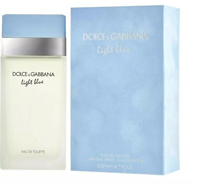 #ad Dolce amp; Gabbana Light Blue Eau De Toilette Spray 6.7 oz Women#x27;s New amp; Sealed $52.99