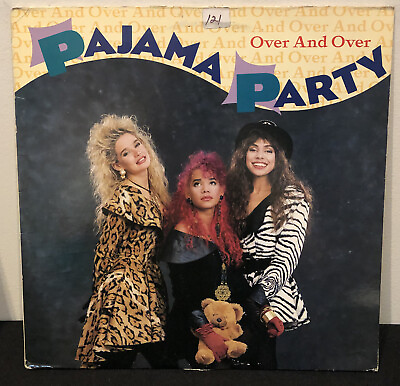 PAJAMA PARTY Over And Over LP. Atlantic Records 0 86282. $11.77