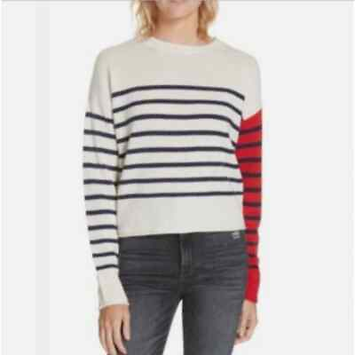 #ad #ad Striped Cashmere Sweater by Nordstrom Size L $30.00