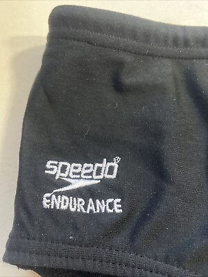 #ad Speedo Men competition racer swimsuit VTG 1990s trunks briefs 36 MEDIUM swimmer $19.98