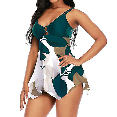 #ad Summer Swimsuit Push Up Padded Backless Spaghetti Strap Bikini Set Skin friendly $17.97