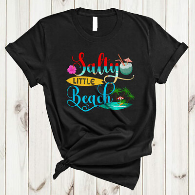 Salty Little Beach Funny Summer Vacation Beach Trip Travel Family T Shirt Mug $18.45