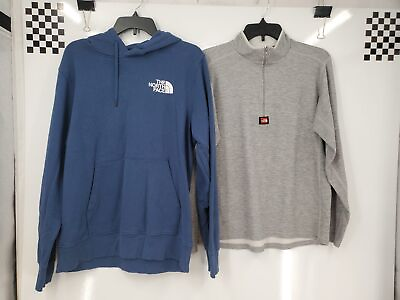 #ad Men#x27;s Lot of 2 The North Face Hoodie and Sweatshirt Size M $15.99