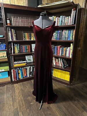 #ad long dresses for women prom red $110.00