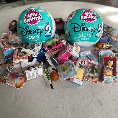 5 Surprise Mini Brands Disney Store Series 1 2 *You Pick* *Combined Ship* $4.25