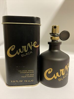 #ad Curve Black for Men Pour Homme 2.5 oz Cologne Spray Vaporisateur $10.49