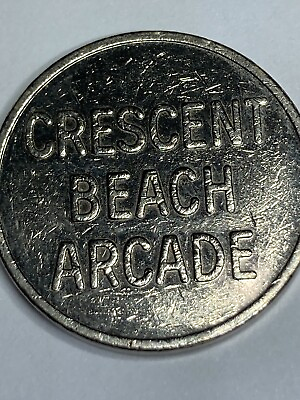 #ad RARE CRESCENT BEACH ARCADE TOKEN MYRTLE BEACH SOUTH CAROLINA OBSOLETE #ce1 $19.34