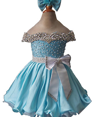 #ad Jenniferwu Pageant Dress Girls#x27; Tulle Princess Wedding Dress for Toddler Baby $121.50