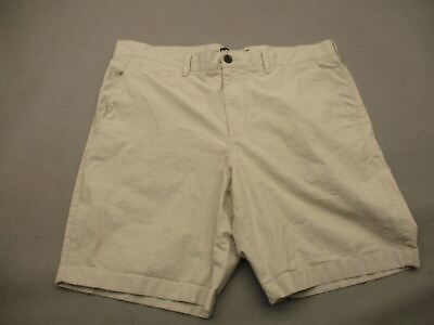 #ad #ad Nordstrom Size 38 Mens Beige w Pockets Cotton Stretch Slim Fit Chino Shorts T686 $13.50