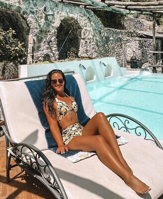 #ad Emily Compagno In Bikini On The Pool 8x10 PHOTO PRINT $7.98