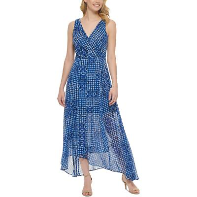 Tommy Hilfiger Womens Printed Long Summer Wrap Dress BHFO 4607 $23.99
