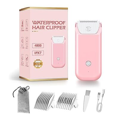 #ad Founouly Bikini Trimmer for Women Pocket Pink Electric Razors Ladies Shaver... $32.88