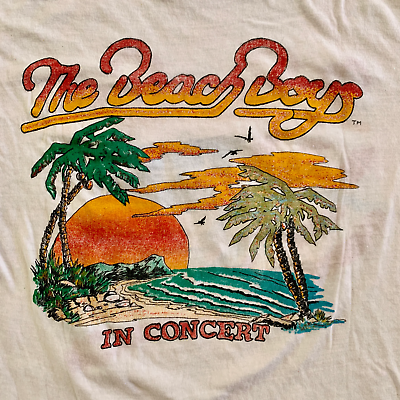 The Beach Boys Live Tee Short Sleeve Tee All Size Shirt ND660 $22.79