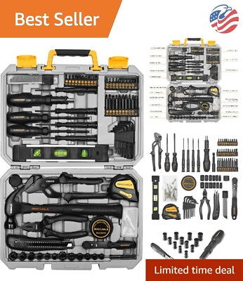 #ad Professional Comprehensive 150 Piece Home Tool Kit Versatile DIY Set $107.99