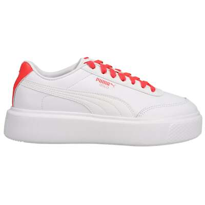 Puma 374864 06 Oslo Maja Lace Up Womens Sneakers Shoes Casual White Size $37.55