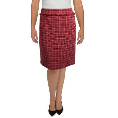 Kasper Womens Woven Office Wear Skirt Pencil Skirt BHFO 9985 $8.99