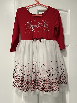 #ad Girl’s Fancy Sparkle Dress SiE 4t $9.00