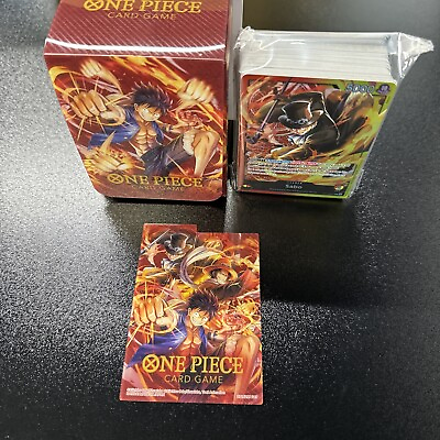 #ad #ad One Piece Ultra Deck: The Three Brothers ST 13 DECK And DECK box Only $19.98
